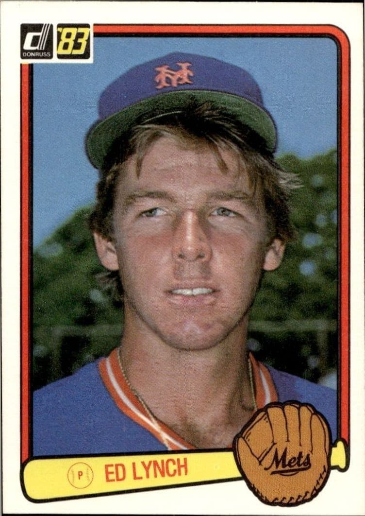 1983 Donruss Ed Lynch #308 trading card