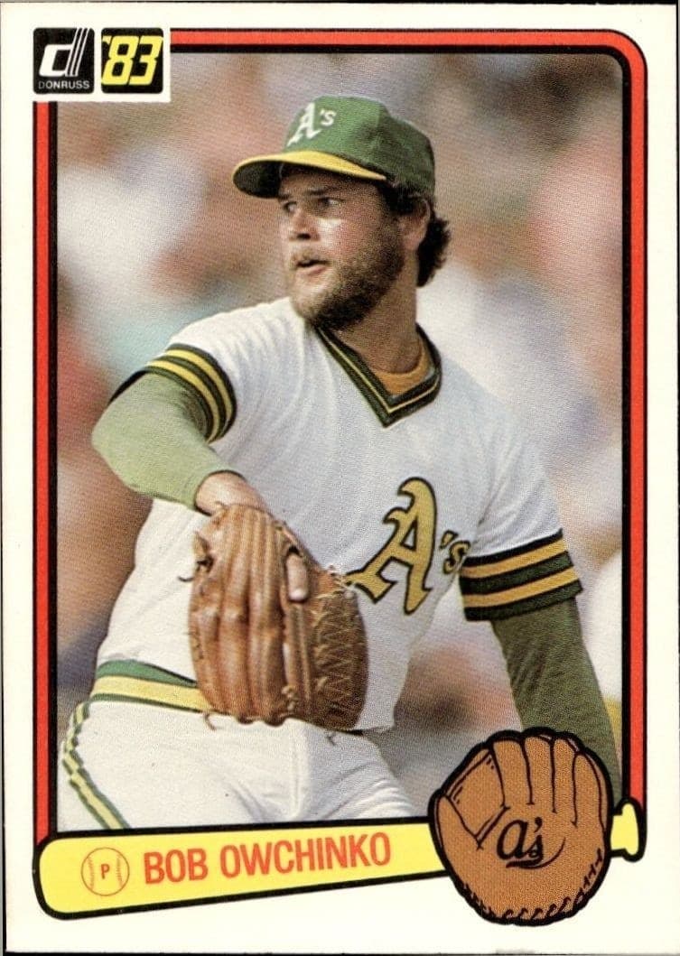 1983 Donruss Bob Owchinko #265 trading card