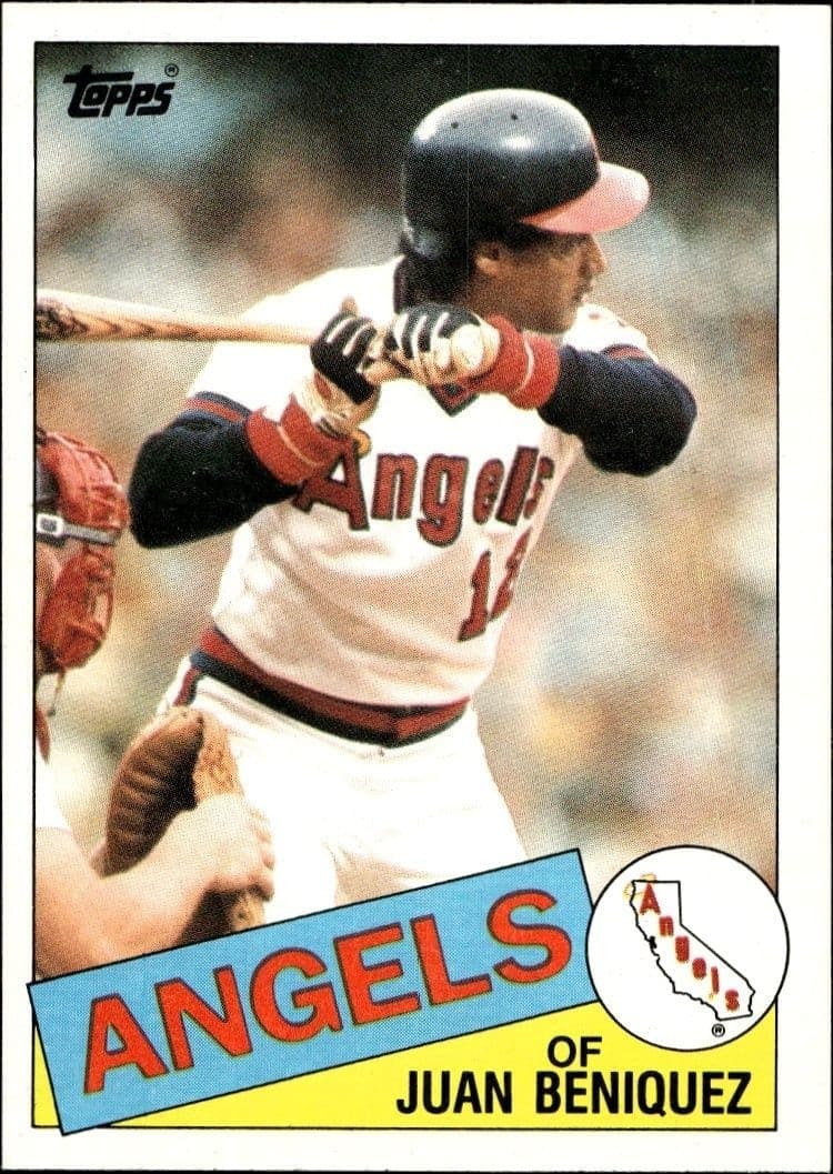 1985 Topps Juan Beniquez #226 baseball trading card front