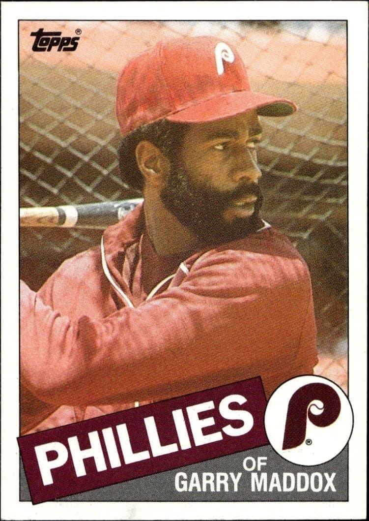 1985 Topps Garry Maddox #235 baseball trading card front