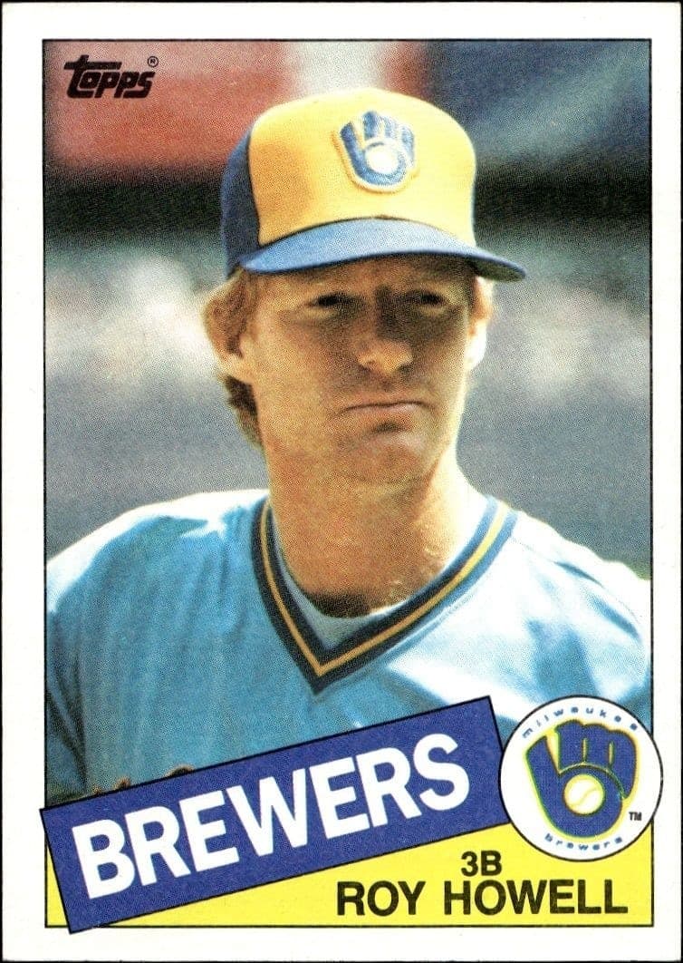 1985 Topps Roy Howell #372 trading card