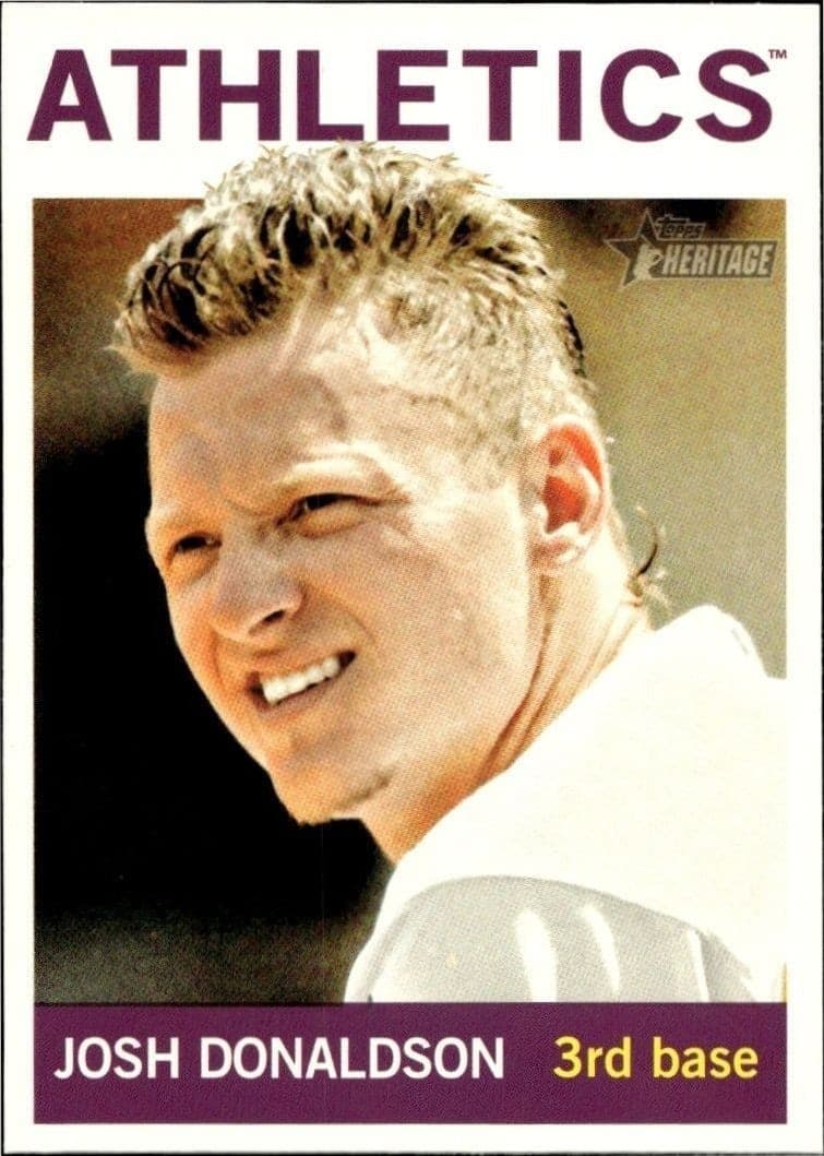 2013 Topps Heritage High Number Josh Donaldson #H569 trading card