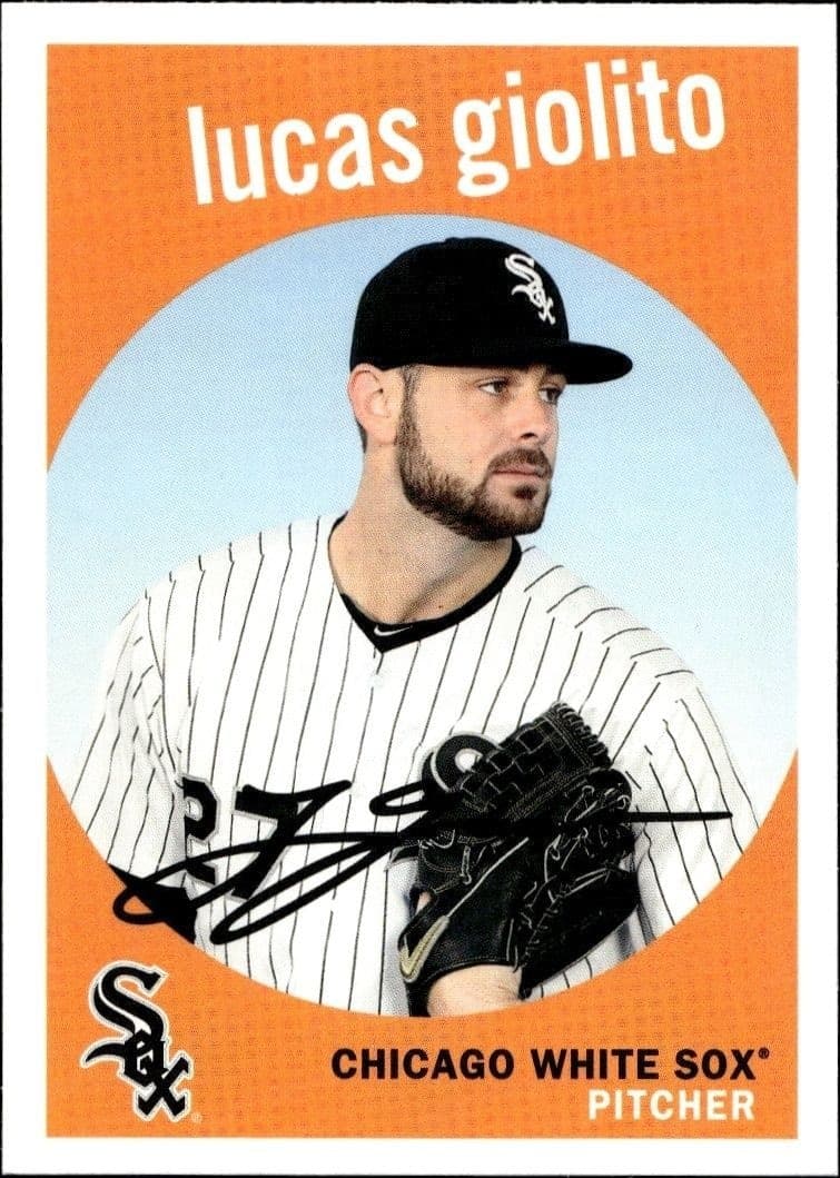 2018 Topps Archives Lucas Giolito #10 trading card