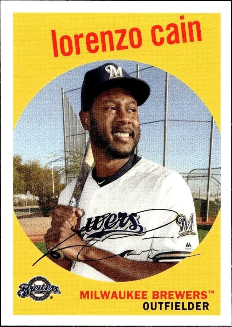 2018 Topps Archives Lorenzo Cain #94 trading card