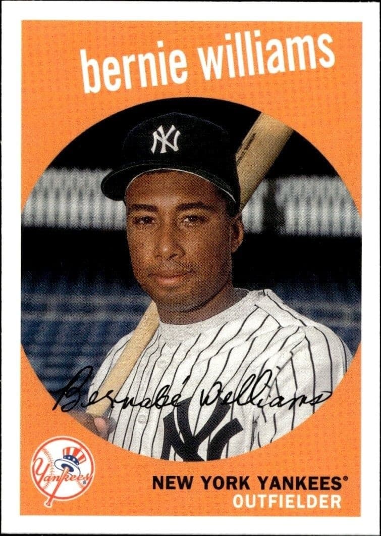 2018 Topps Archives Bernie Williams #84 trading card