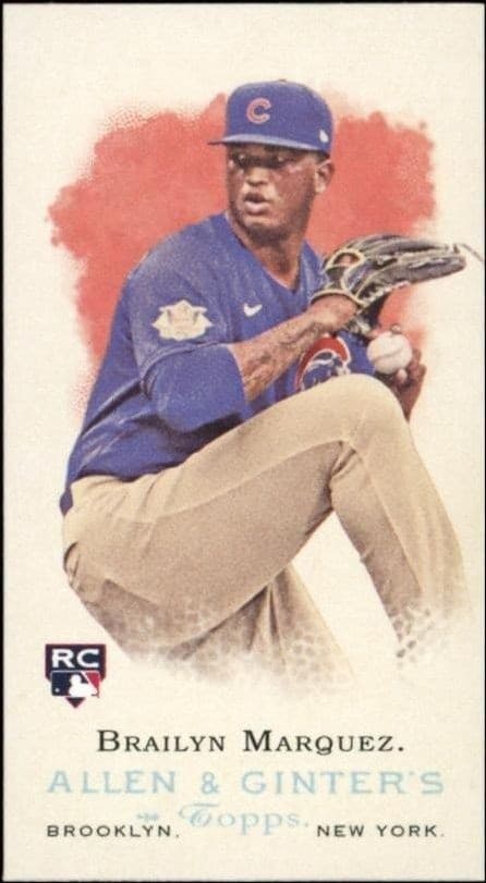 2021 Topps Allen & Ginter Brailyn Marquez #MRD-8 trading card