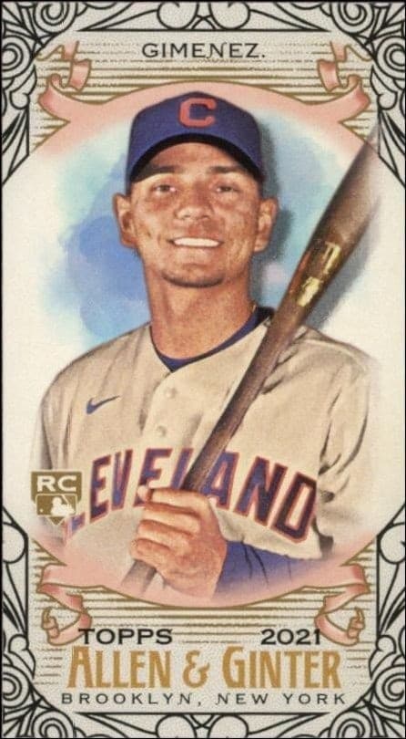 2021 Topps Allen & Ginter Andres Gimenez #45 trading card