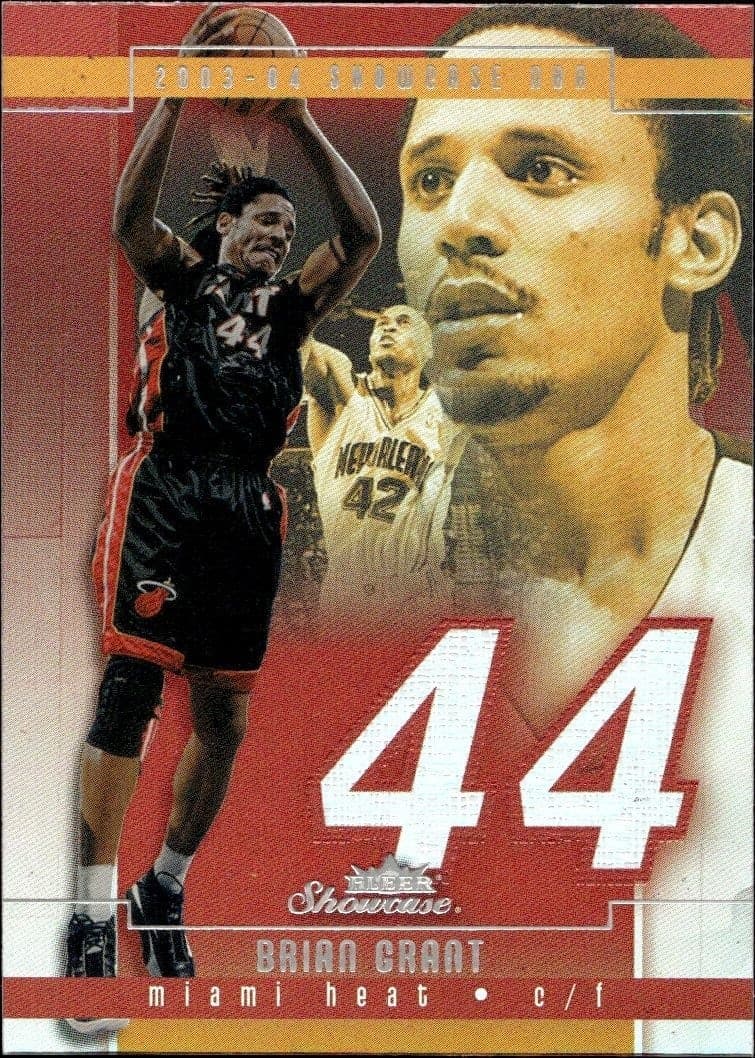 2003-04 Fleer Showcase Brian Grant #65 trading card