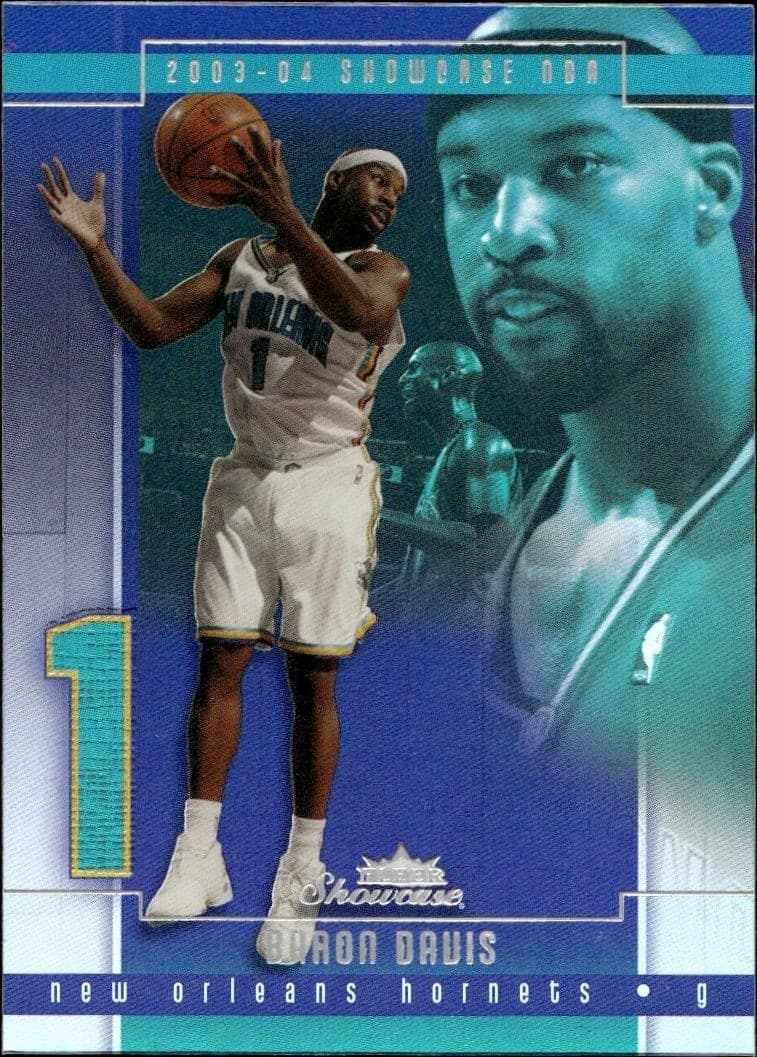 2003-04 Fleer Showcase Baron Davis #66 trading card