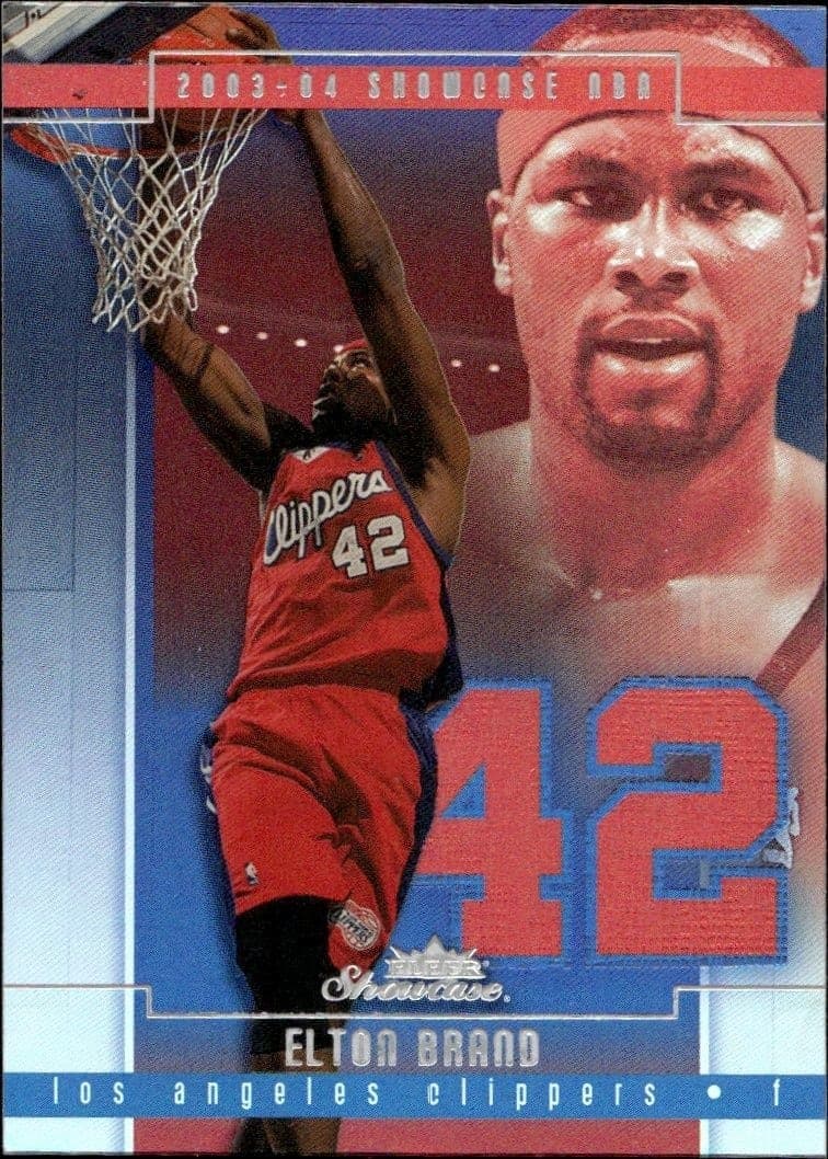2003-04 Fleer Showcase Elton Brand #15 trading card