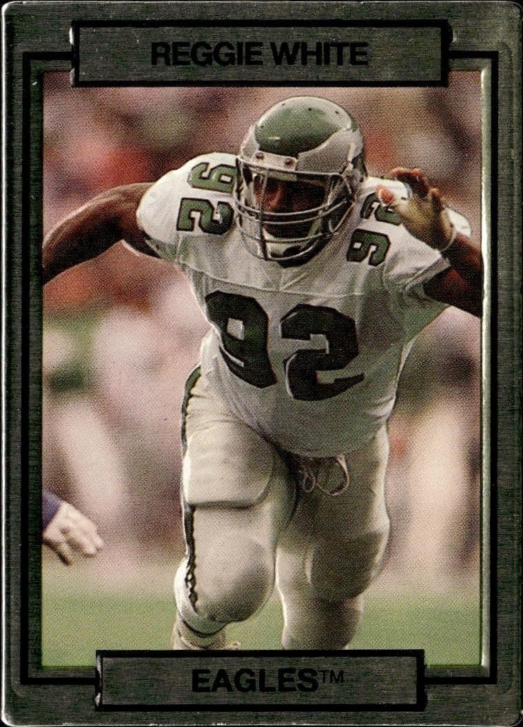 1990 Action-Packed Reggie White #210 trading card