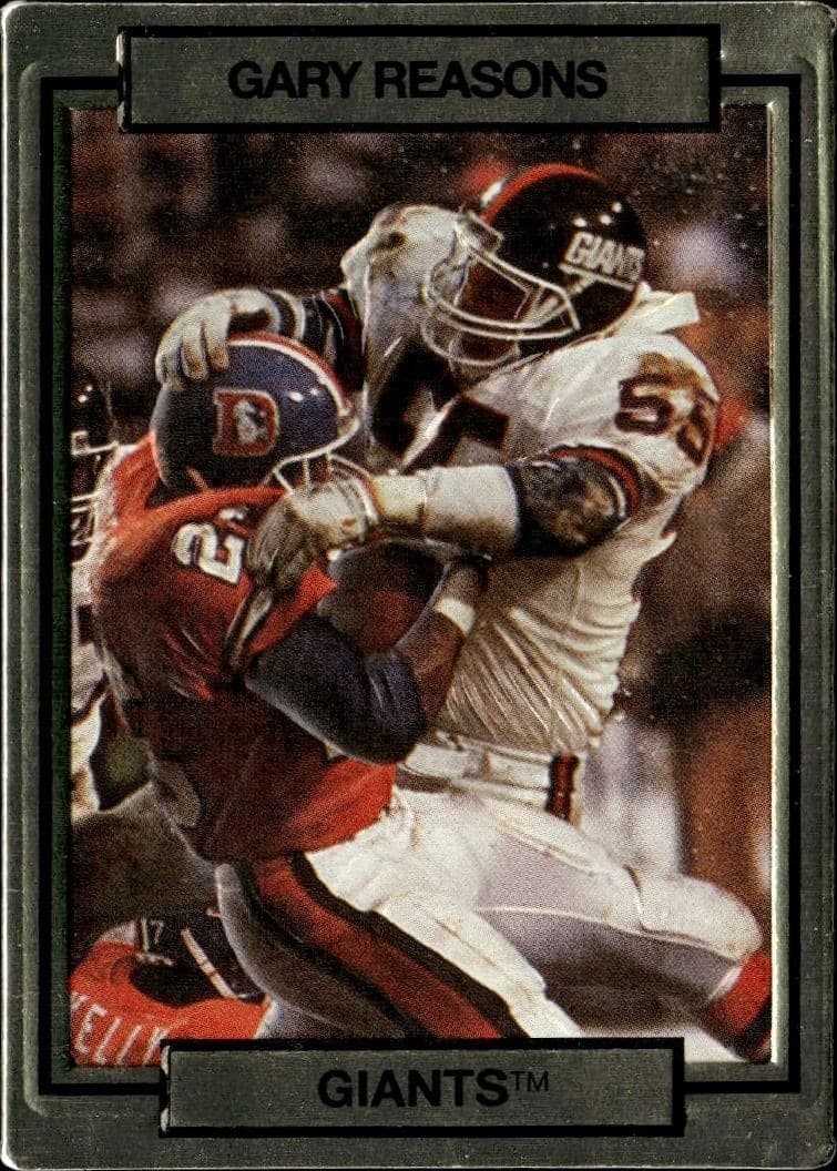 1990 Action-Packed Gary Reasons #187 trading card
