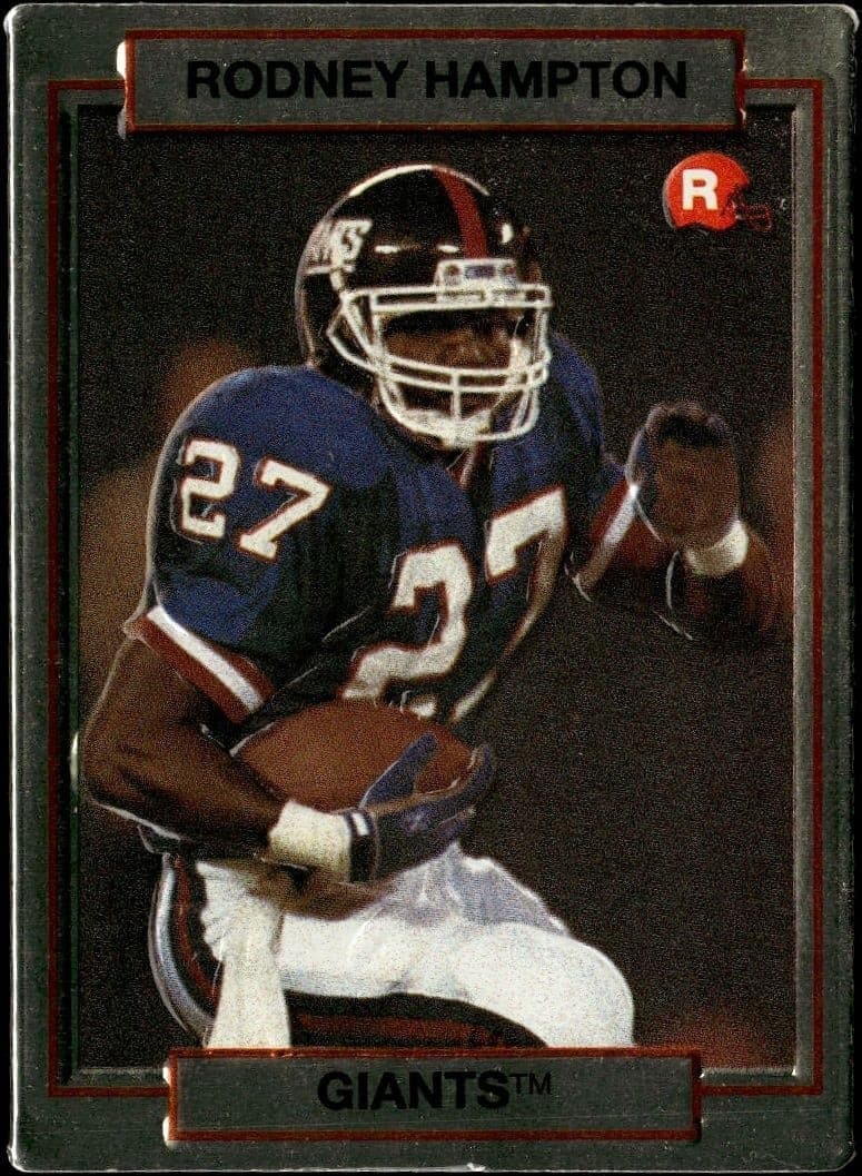 1990 Action-Packed Rodney Hampton #7 trading card