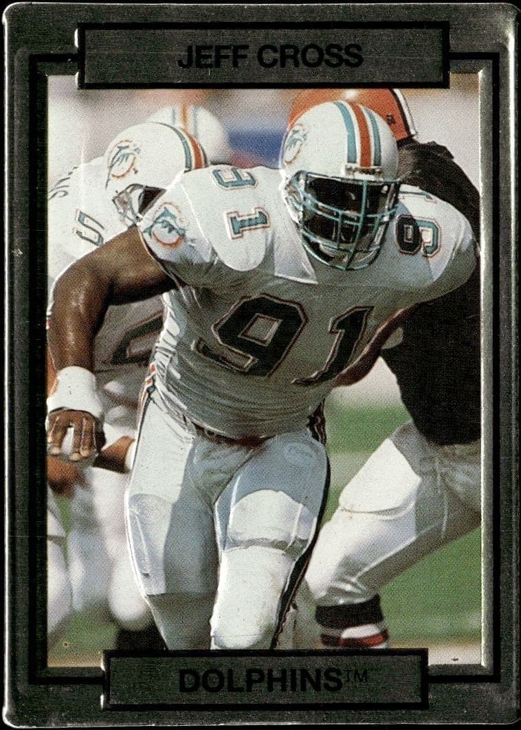 1990 Action-Packed Jeff Cross #142 trading card