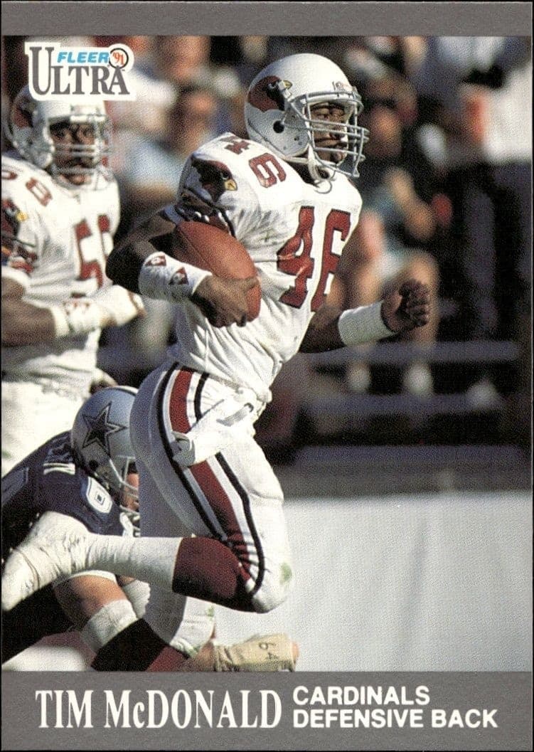 1991 Fleer Ultra Tim McDonald #242 trading card