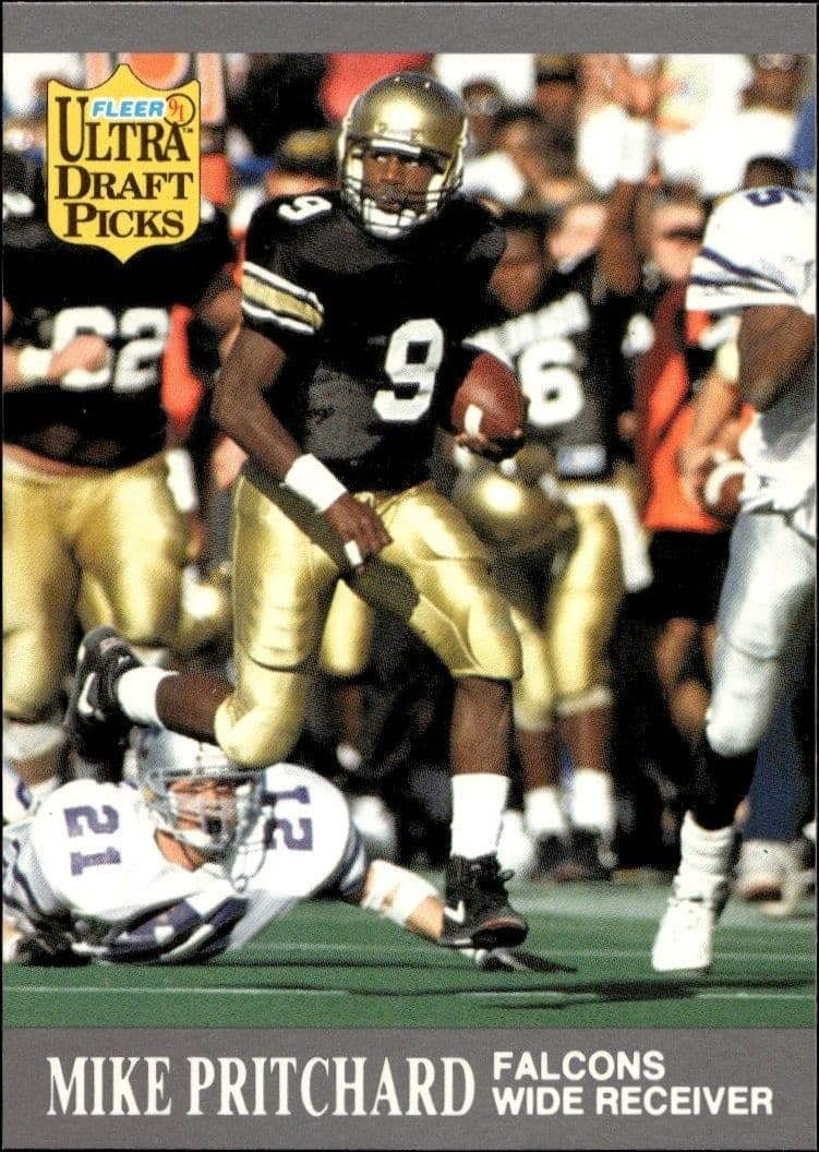 1991 Fleer Ultra Mike Pritchard #294 trading card