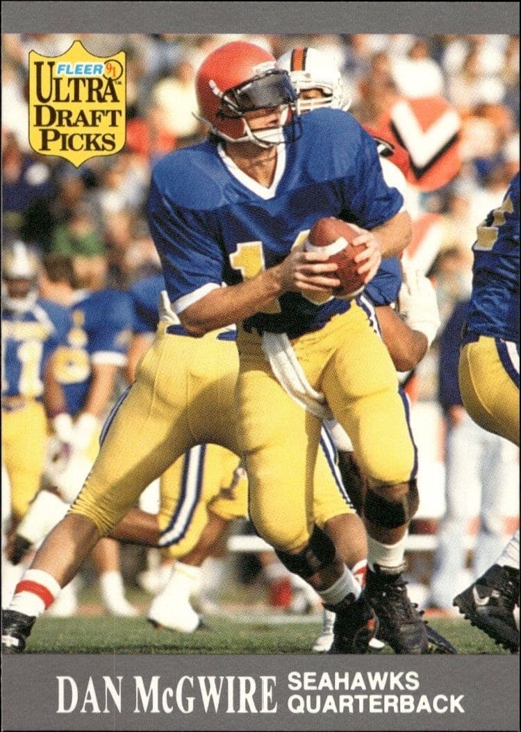 1991 Fleer Ultra Dan McGwire #289 trading card