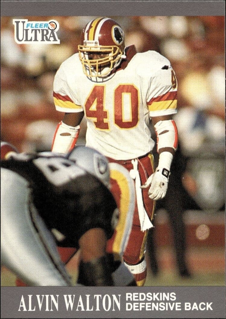 1991 Fleer Ultra Alvin Walton #278 trading card