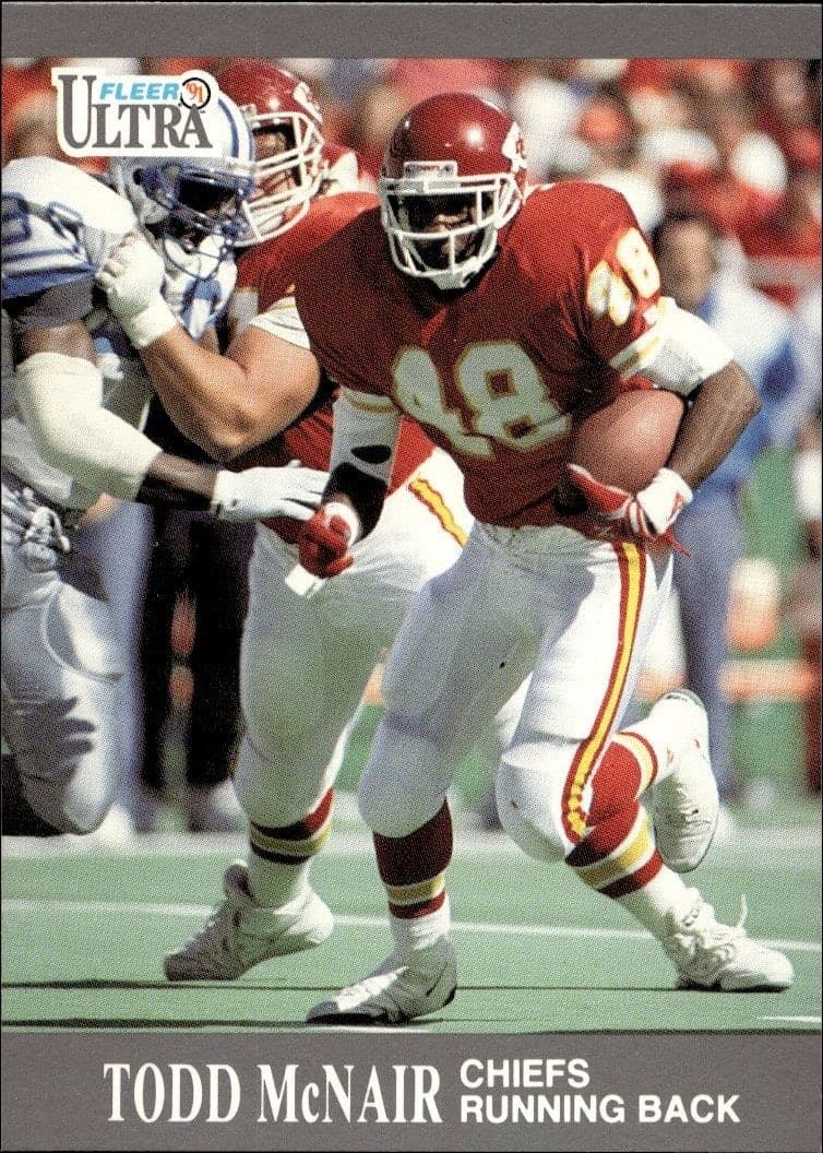 1991 Fleer Ultra Todd McNair #68 trading card