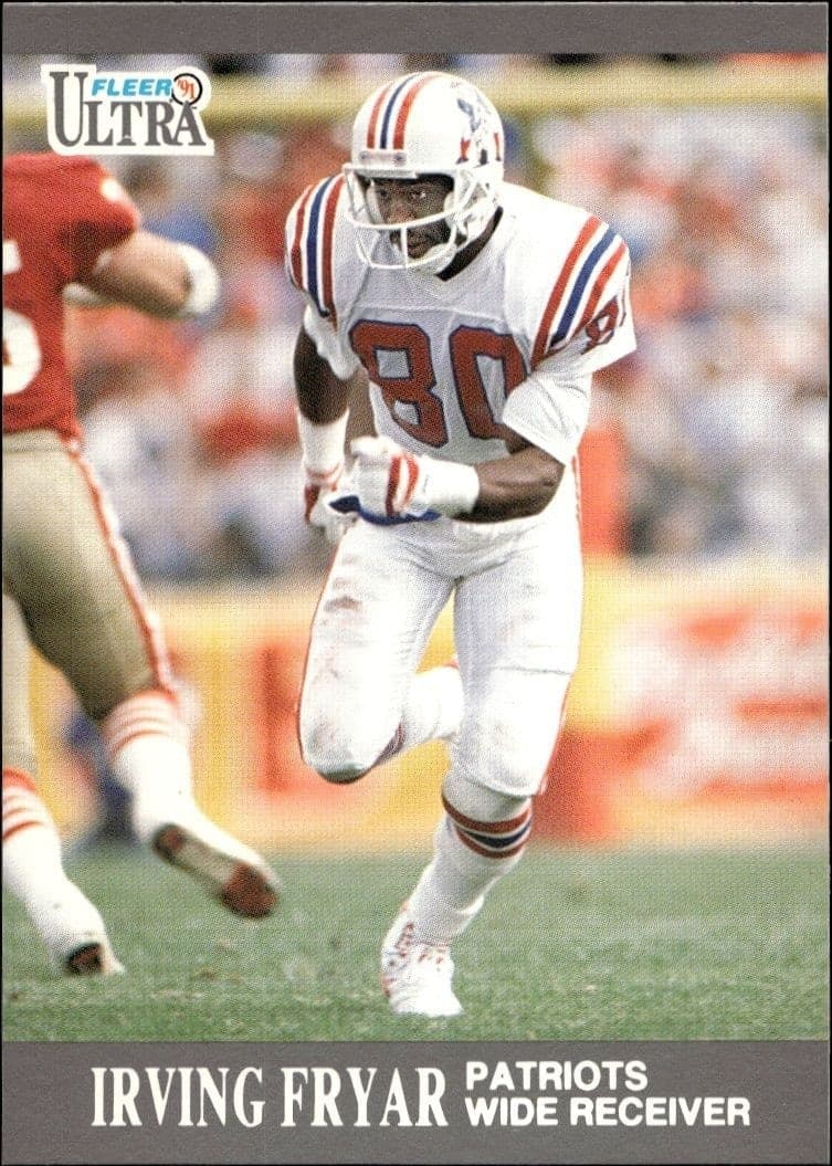1991 Fleer Ultra Irving Fryar #95 trading card