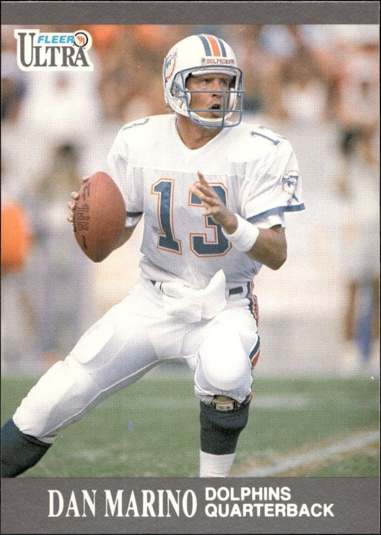 1991 Fleer Ultra Dan Marino #88 trading card
