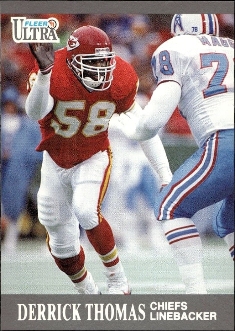 1991 Fleer Ultra Derrick Thomas #72 trading card
