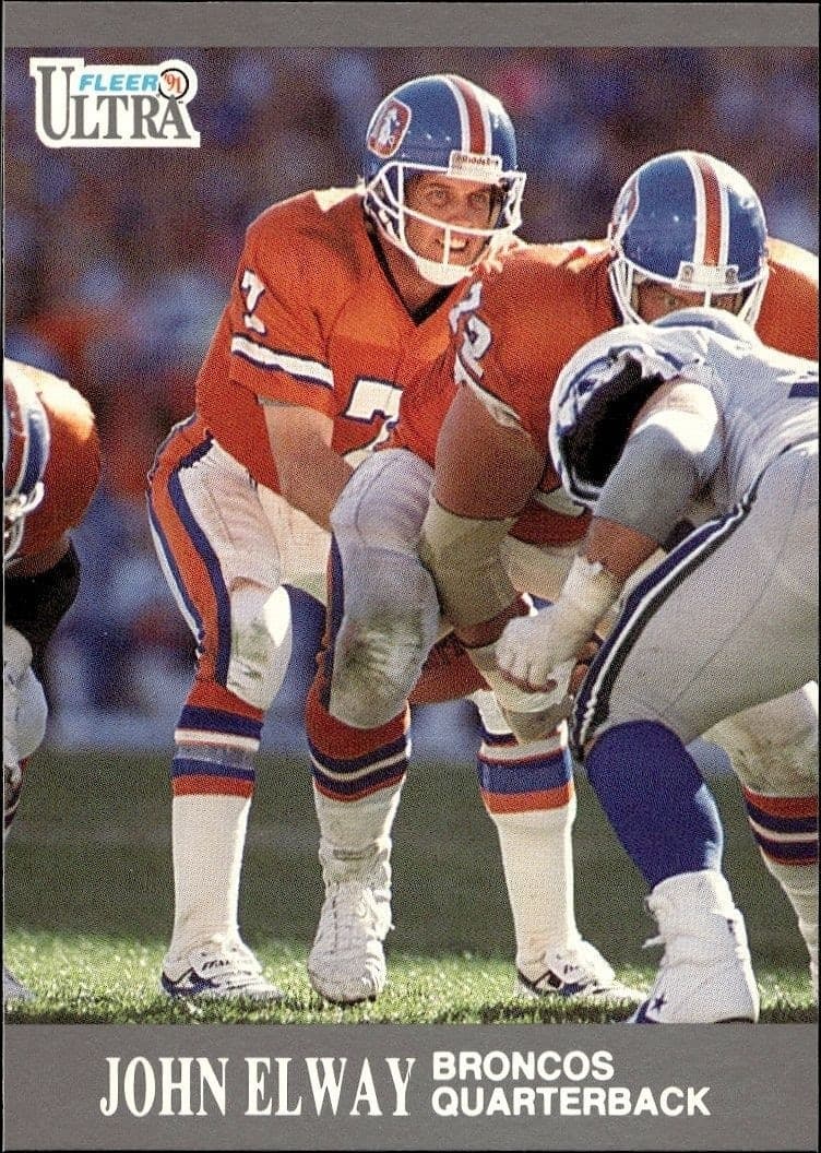 1991 Fleer Ultra John Elway #35 trading card