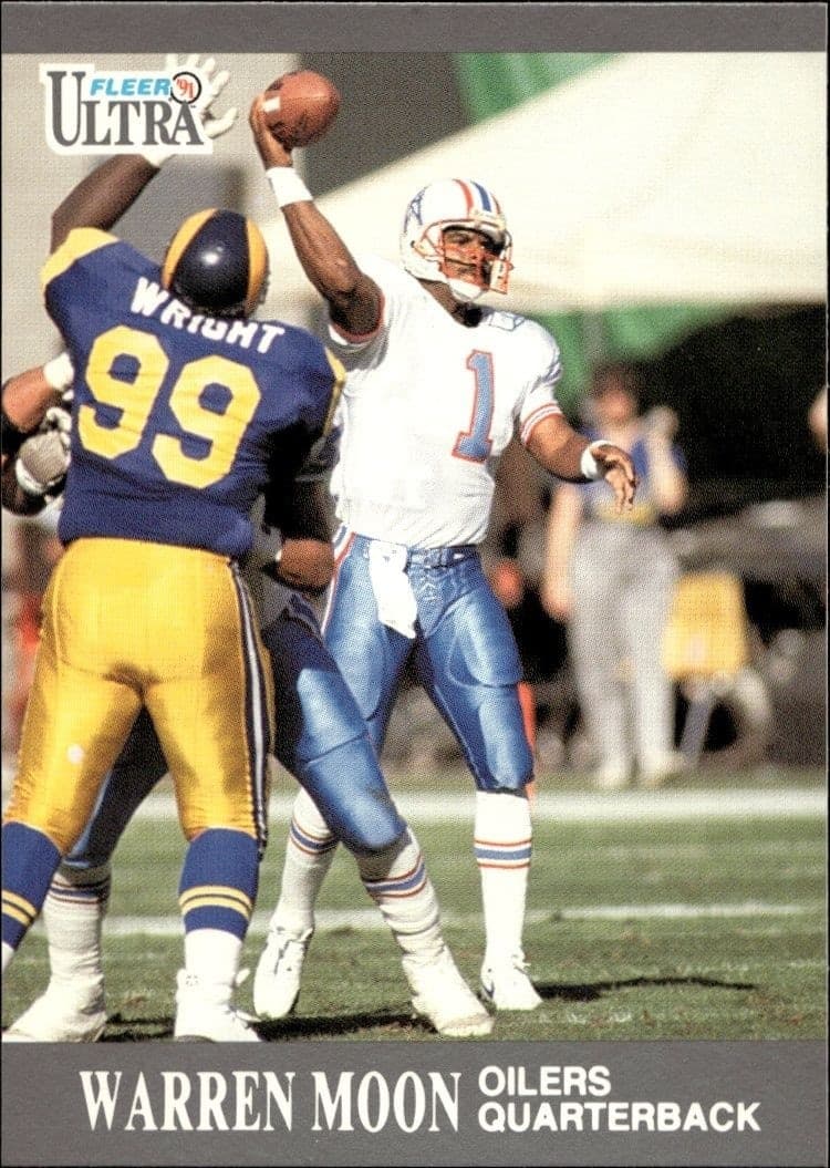 1991 Fleer Ultra Warren Moon #53 trading card