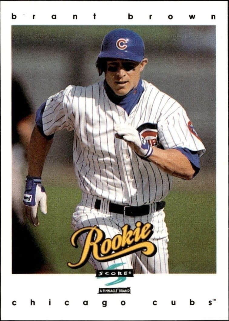 1997 Score Brant Brown #482 trading card