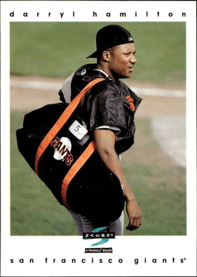 1997 Score Darryl Hamilton #363 trading card