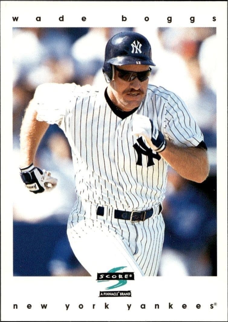 1997 Score Wade Boggs #167 trading card