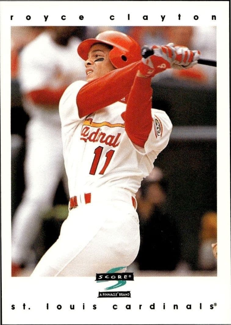 1997 Score Royce Clayton #291 trading card