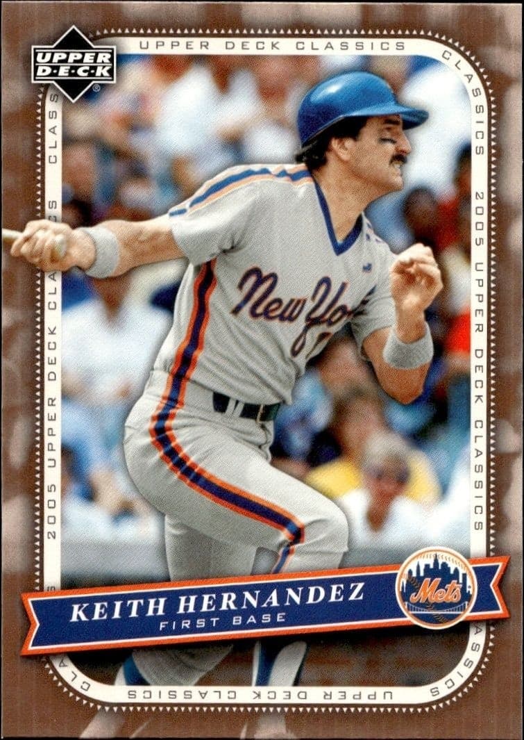 2005 Upper-Deck Classics Keith Hernandez #60 trading card
