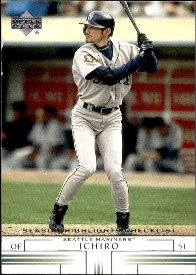 2002 Upper-Deck Ichiro Suzuki #738 trading card