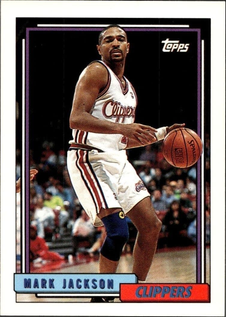 1992-93 Topps Mark Jackson #325 trading card
