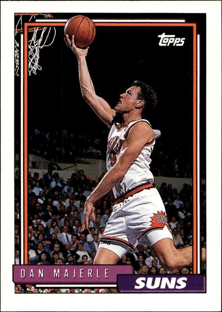 1992-93 Topps Dan Majerle #326 trading card