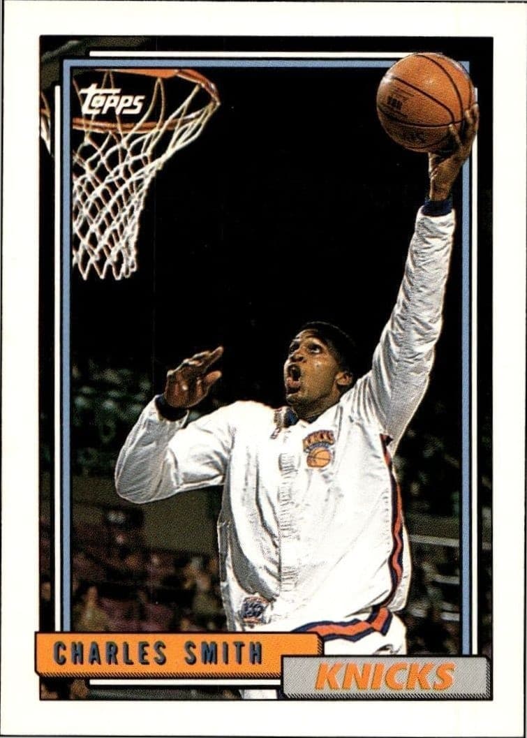 1992-93 Topps Charles Smith #253 trading card