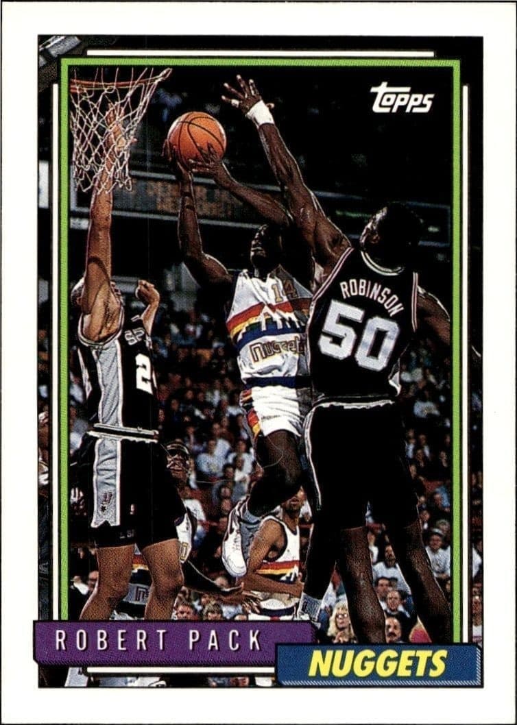 1992-93 Topps Robert Pack #366 trading card