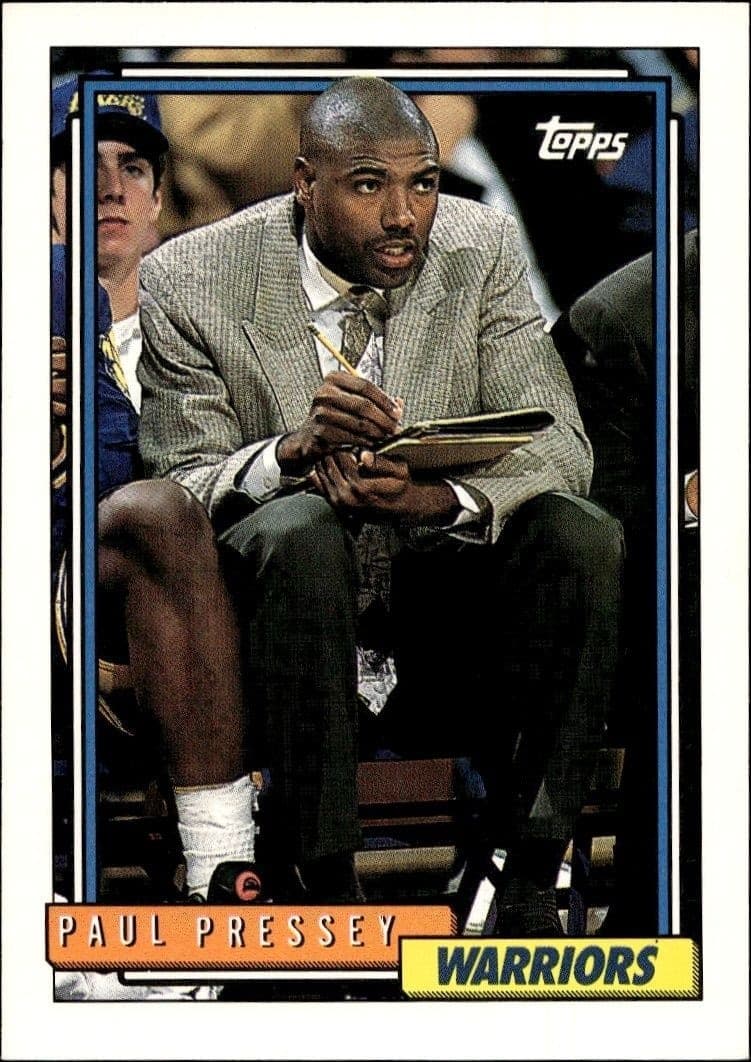 1992-93 Topps Paul Pressey #256 trading card