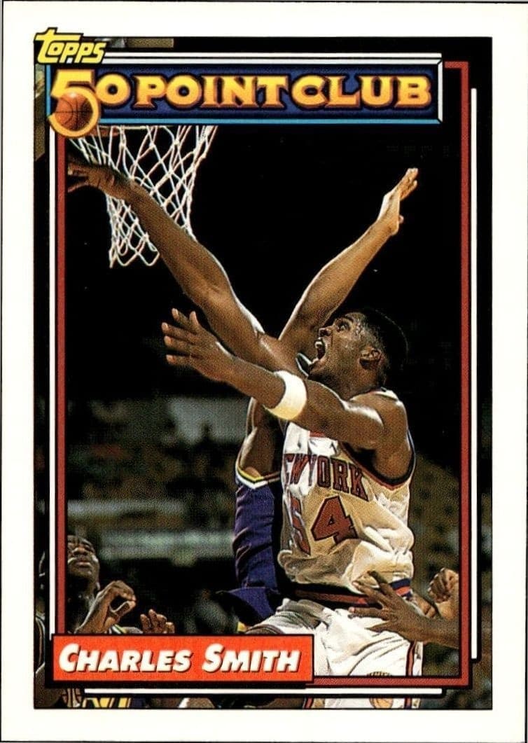 1992-93 Topps Charles Smith #207 trading card