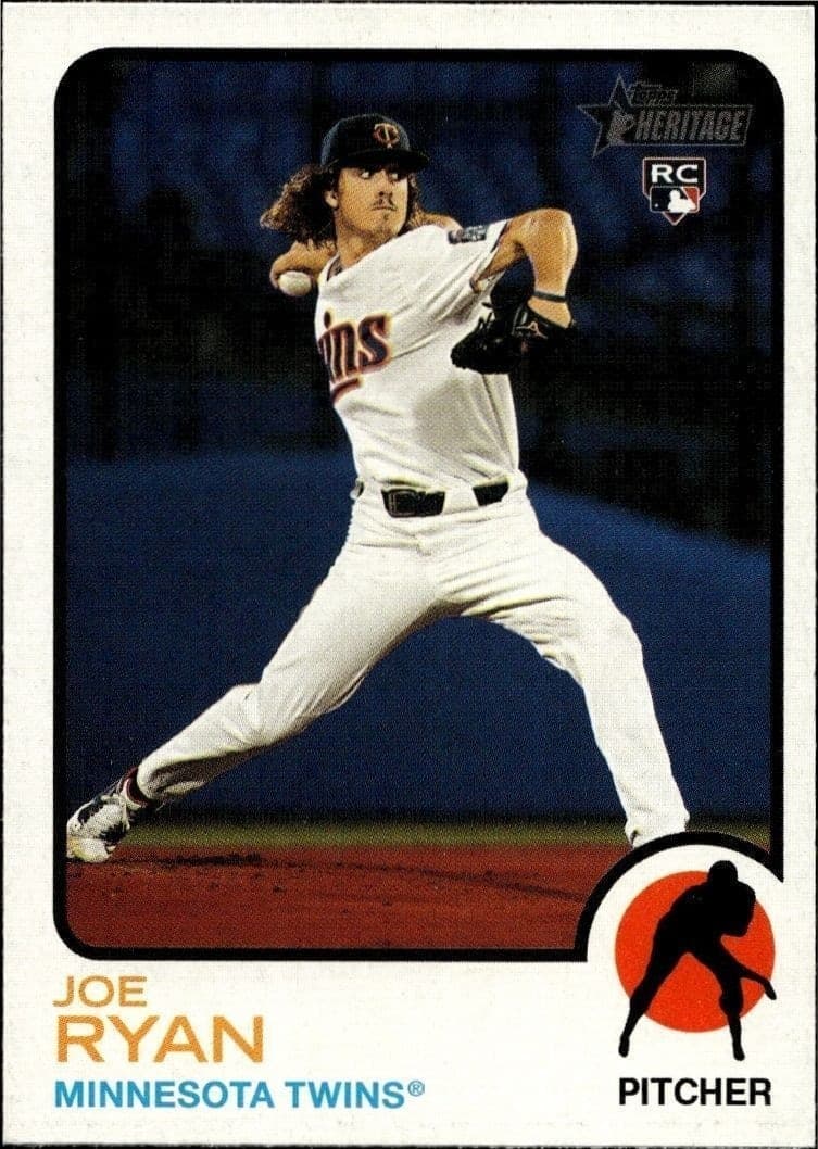 2022 Topps Heritage Joe Ryan #370 trading card