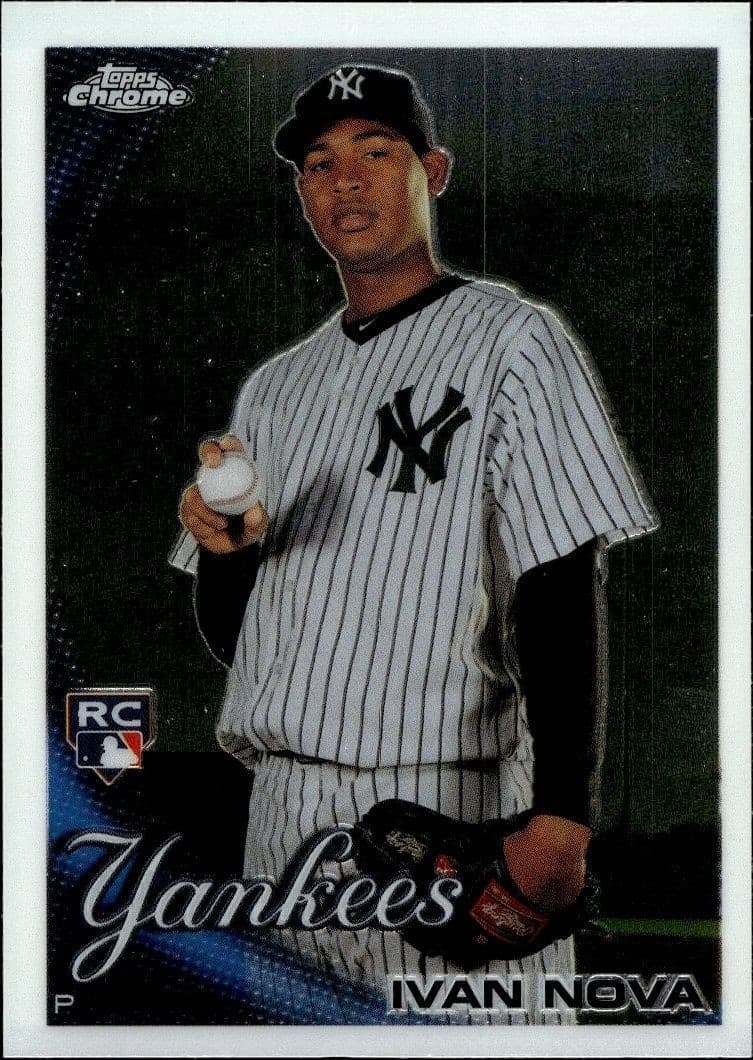 2010 Topps Chrome Ivan Nova #214 trading card