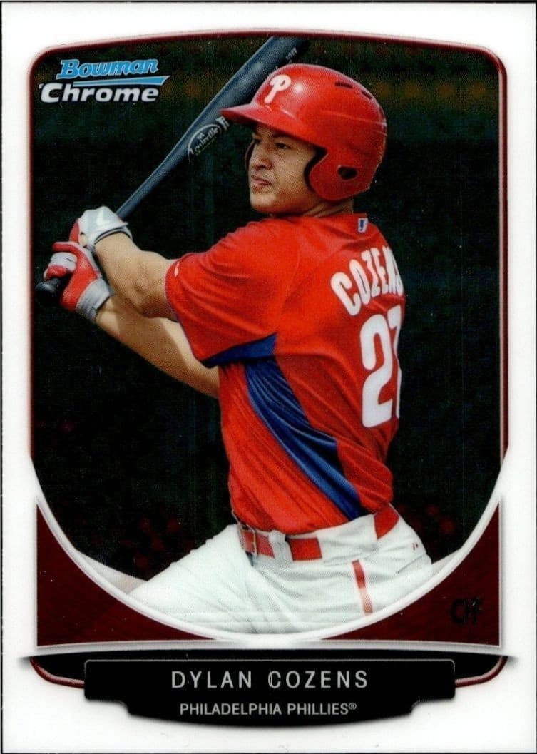 2013 Bowman Chrome Dylan Cozens #BCP186 trading card