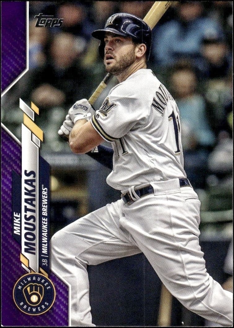 2020 Topps Mike Moustakas #189 trading card