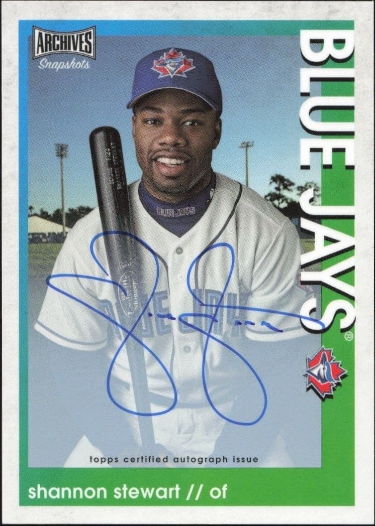 2022 Topps Archives Snapshots Shannon Stewart #18 trading card