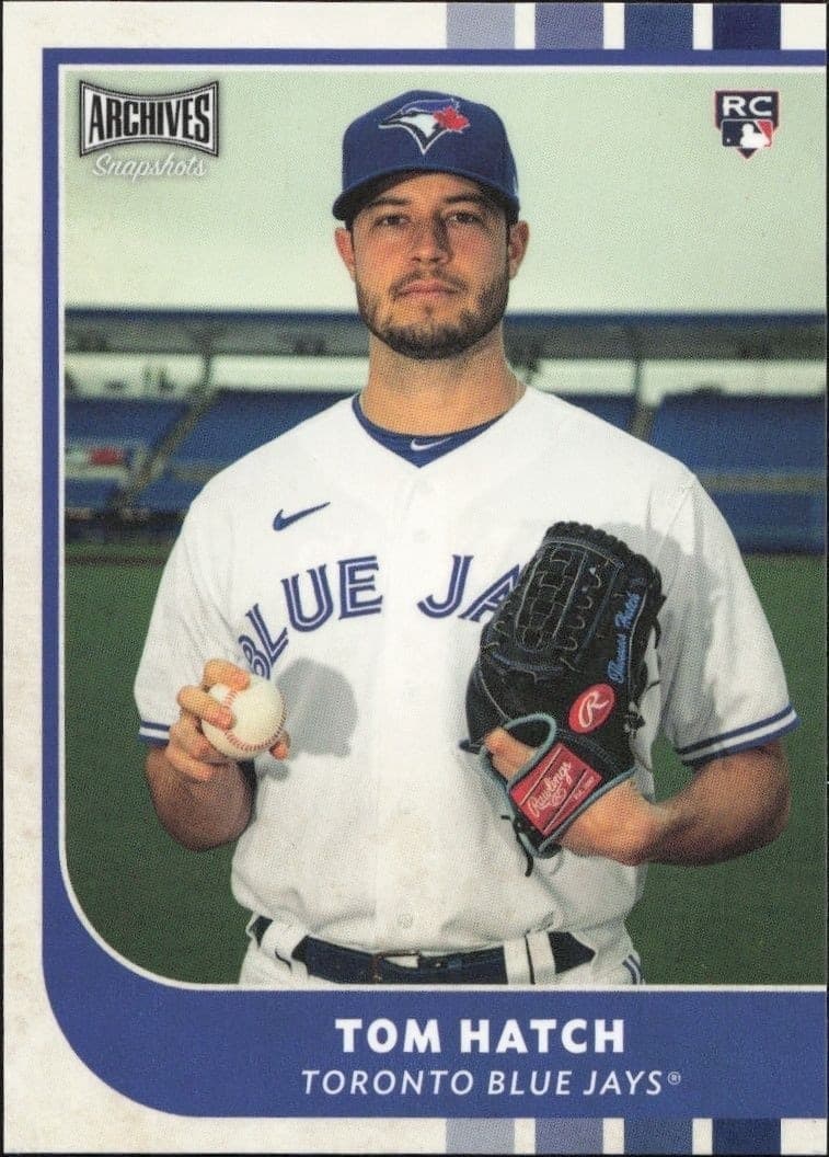 2021 Topps Archives Snapshots Tom Hatch #38 trading card