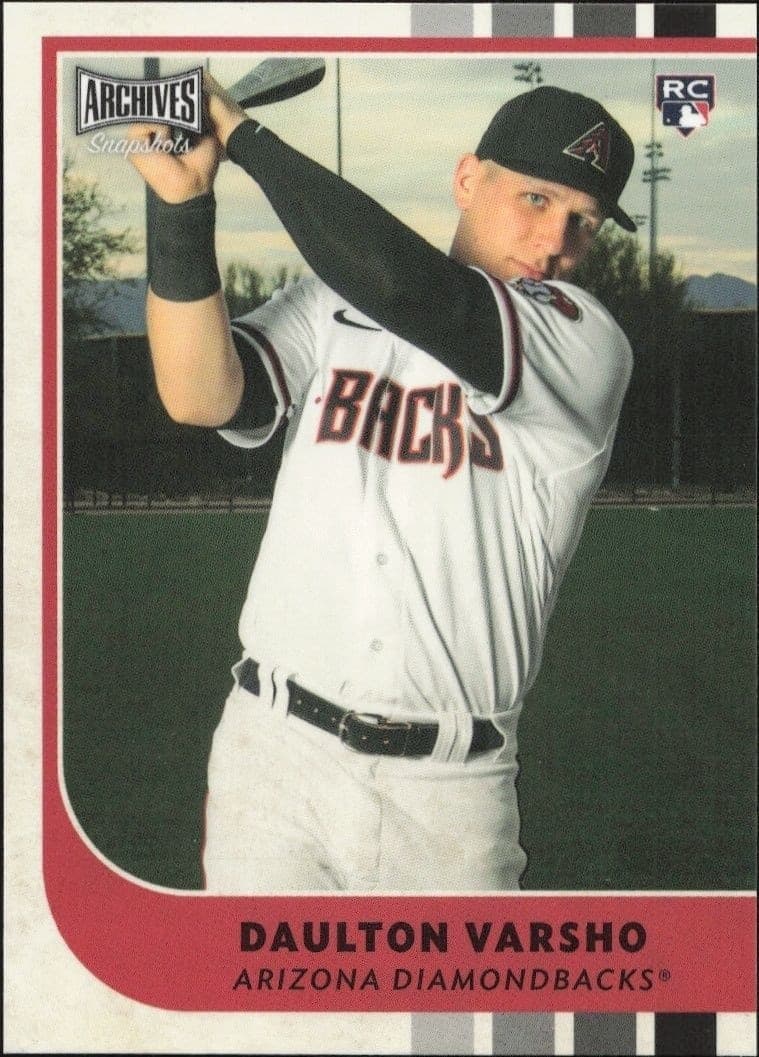 2021 Topps Archives Snapshots Daulton Varsho #48 trading card