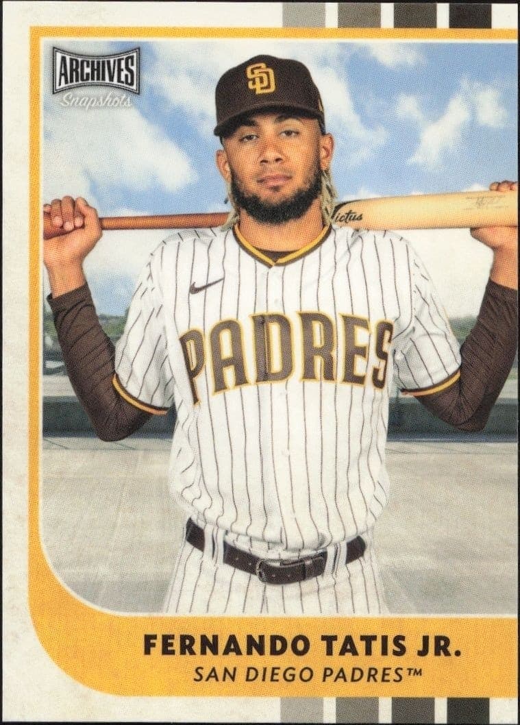 2021 Topps Archives Snapshots Fernando Tatis Jr. #1 trading card