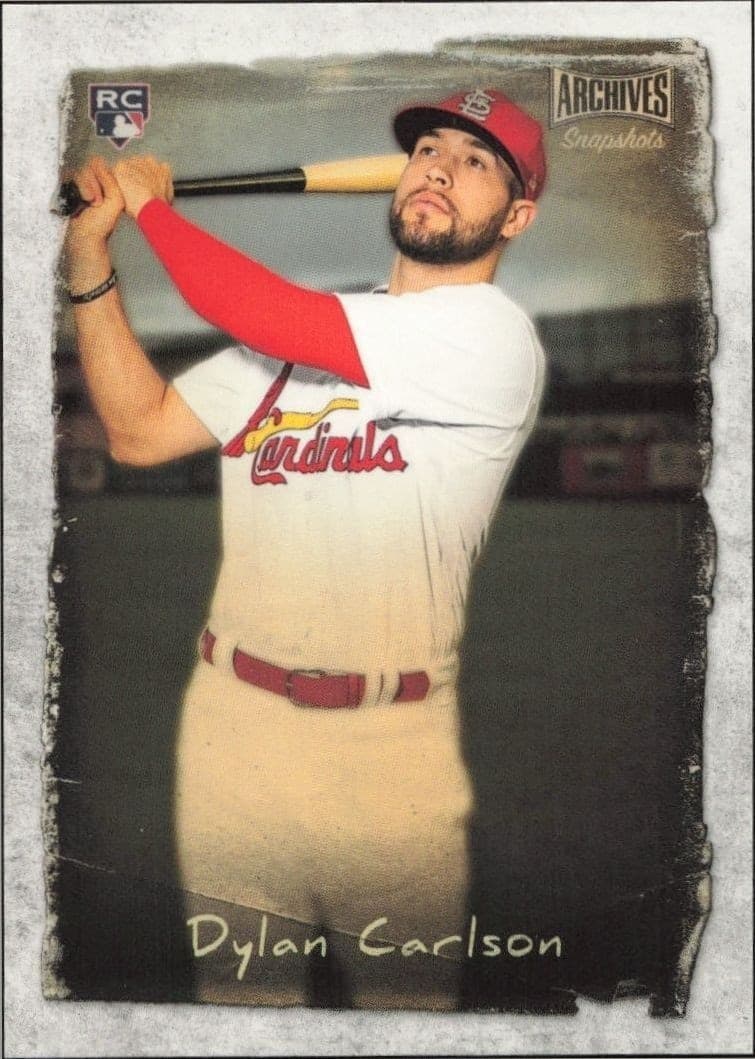 2021 Topps Archives Snapshots Dylan Carlson #TT-DC trading card
