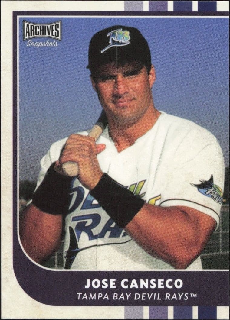 2021 Topps Archives Snapshots Jose Canseco #12 trading card